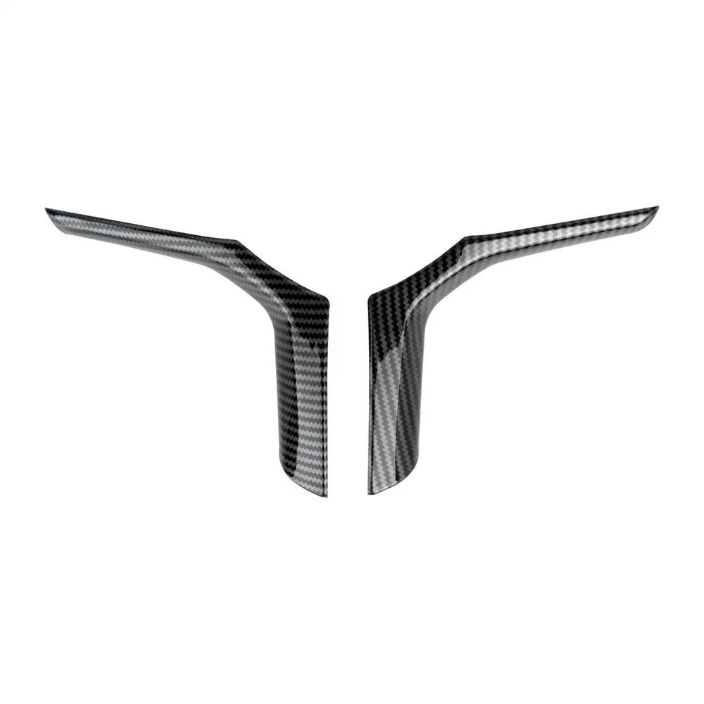 Carbon Fiber Steering Wheel Cover Trim for BMW 3 4 Series (2019-2023)