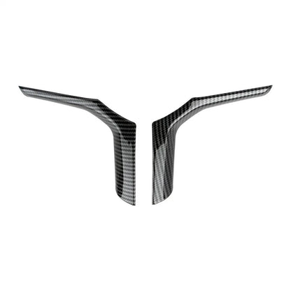 Carbon Fiber Steering Wheel Cover Trim for BMW 3 4 Series (2019-2023)