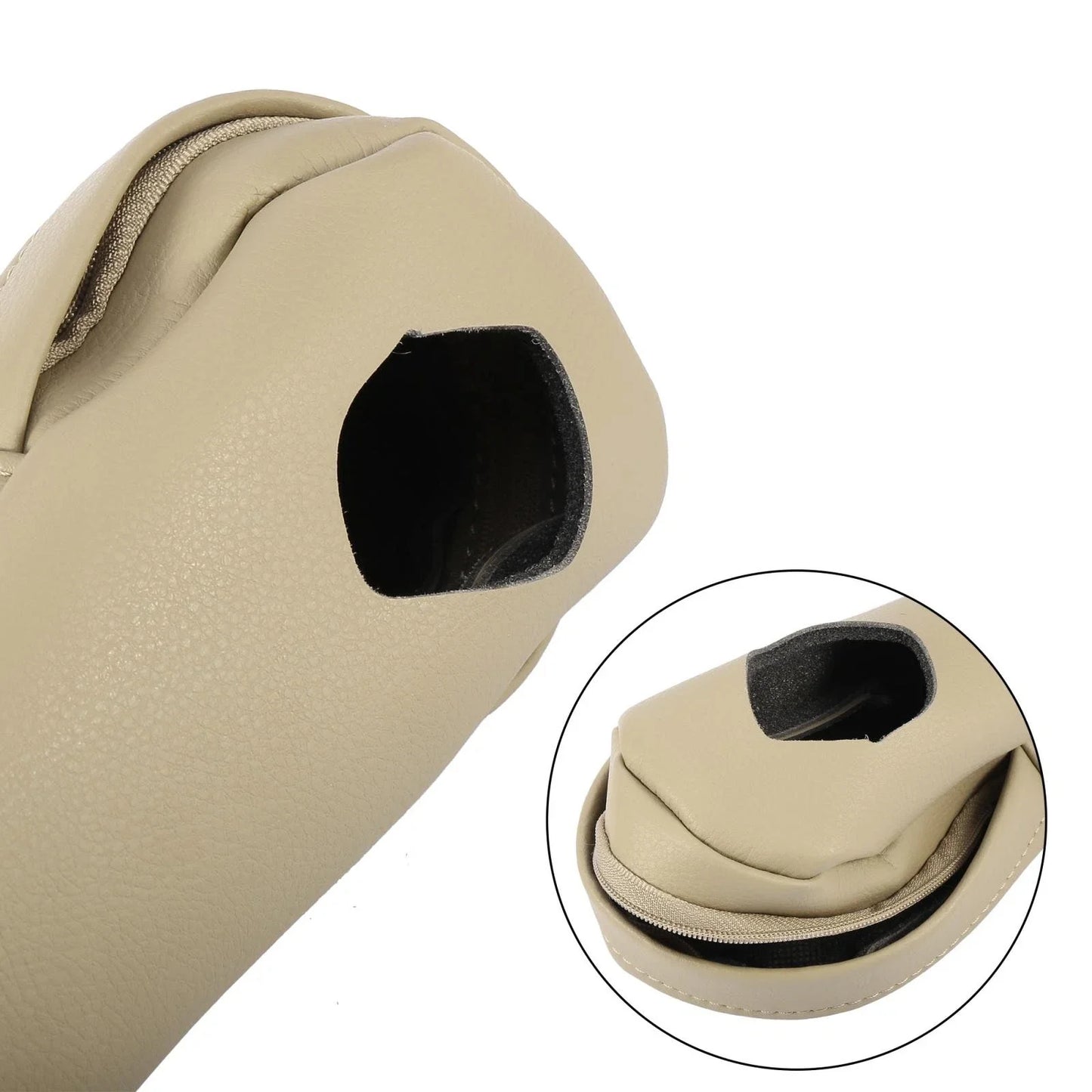 Front Seat Armrest Covers for Honda Odyssey 2005-2010 - 1 Pair Beige