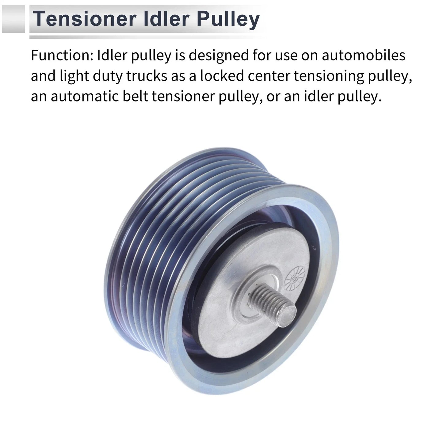 Drive Belt Idler Pulley for BMW X6 (2008-2011)