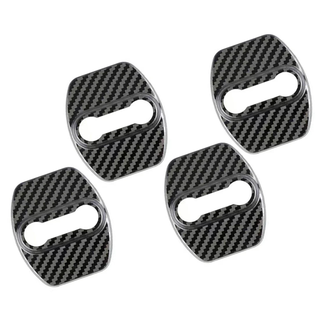 4 Pcs Car Door Lock Cover Trim Protector for Kia GT