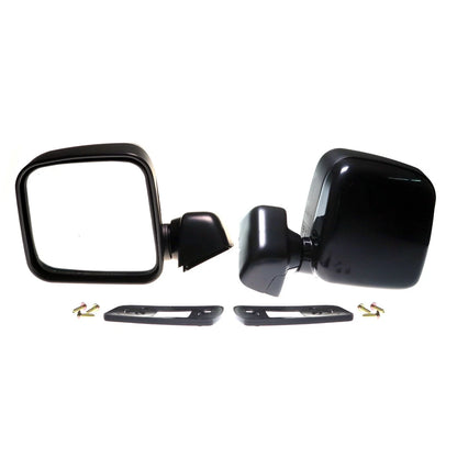 Black Door Mirror for Toyota Hilux Pickup Truck (1998–2005)