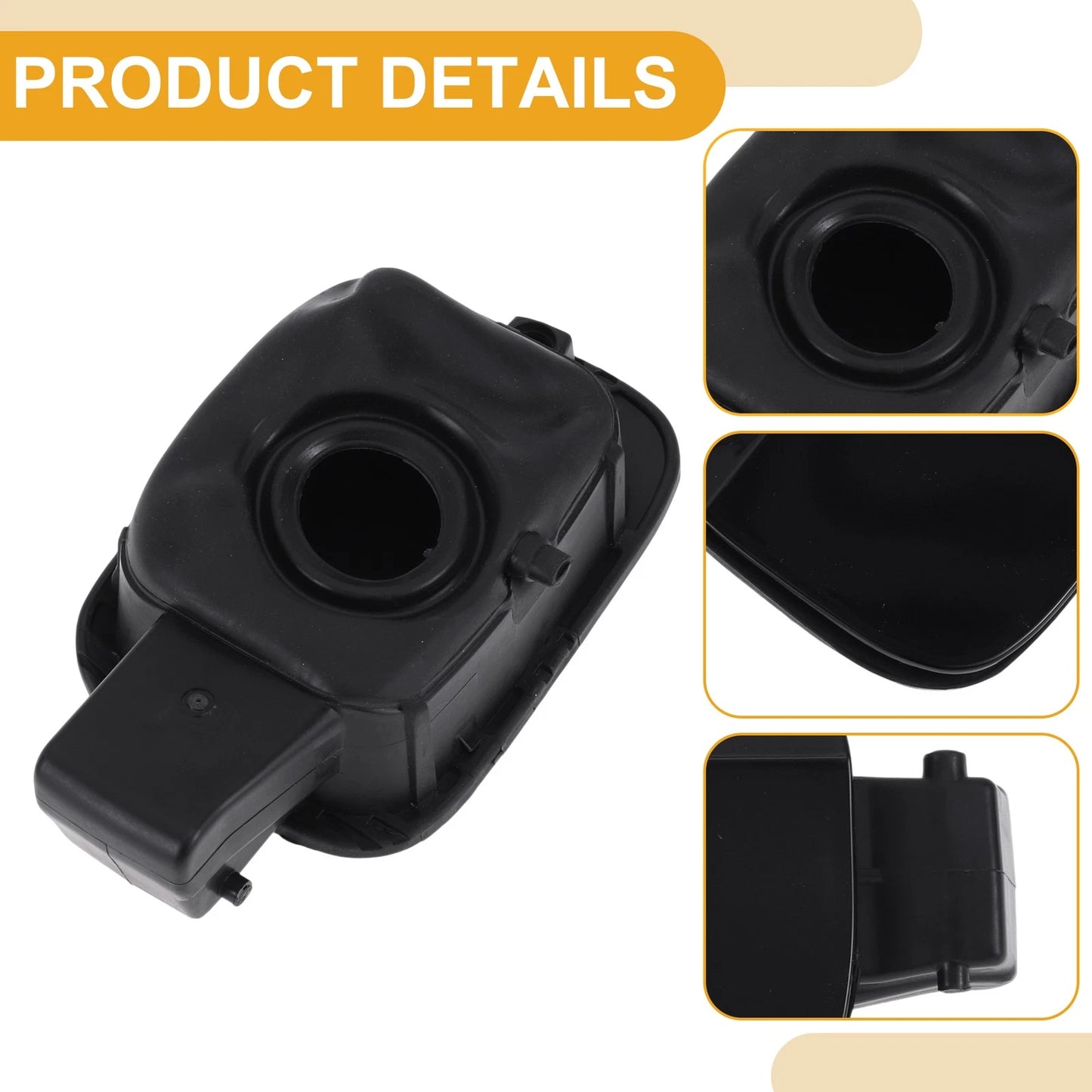 Fuel Tank Door Cap for Volkswagen Passat (2011–2018) Bolt Type No. 561809857 Black