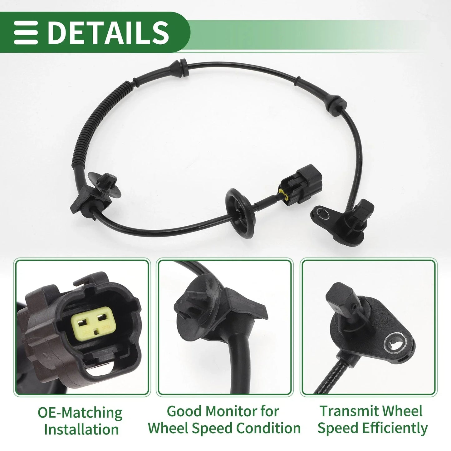 ABS Wheel Speed Sensor for Chevrolet Sail Front Right (2010-2015)