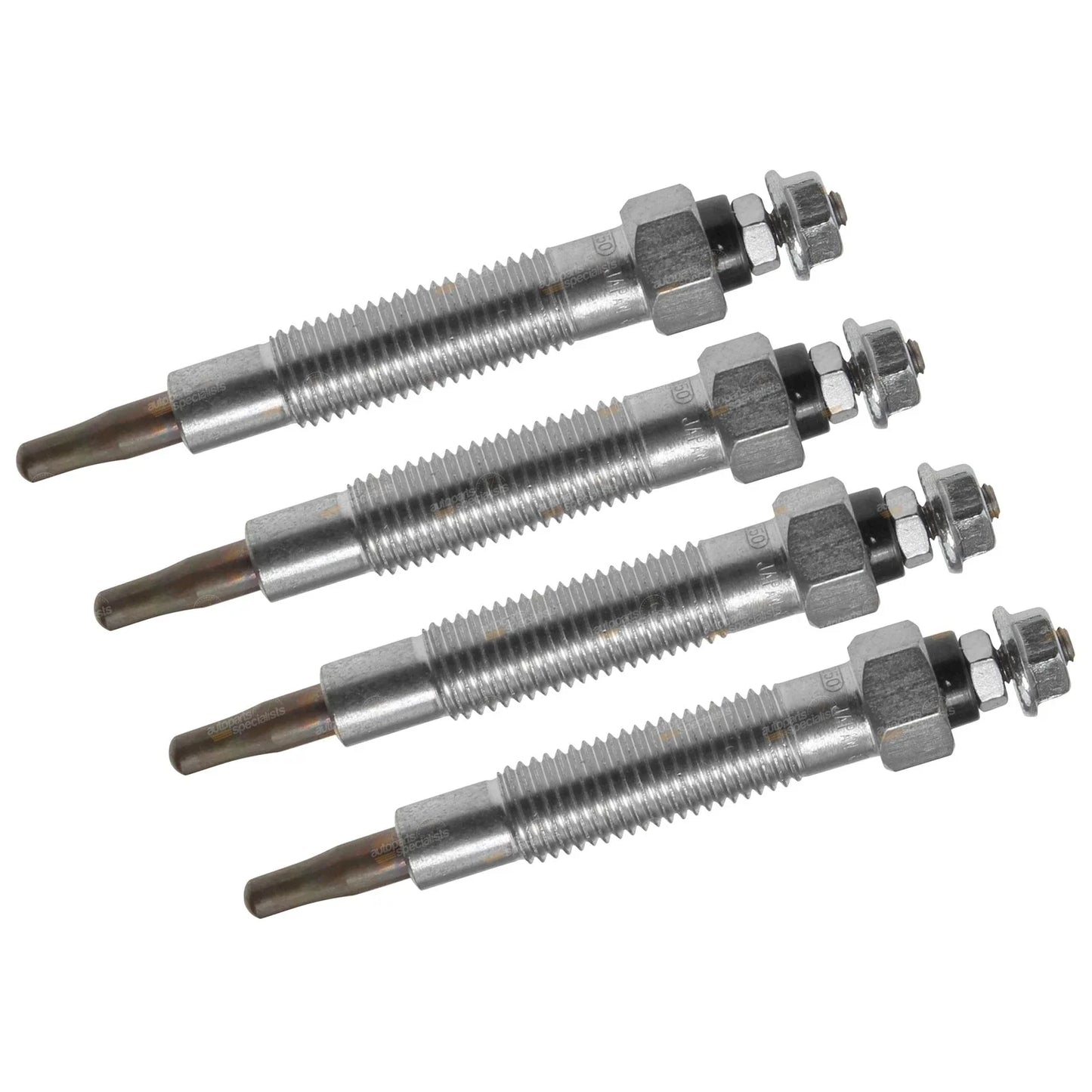 4 x Glow Plugs for Nissan ELGRAND AVE50 3.2L QD32ETi Diesel (1997-1999)
