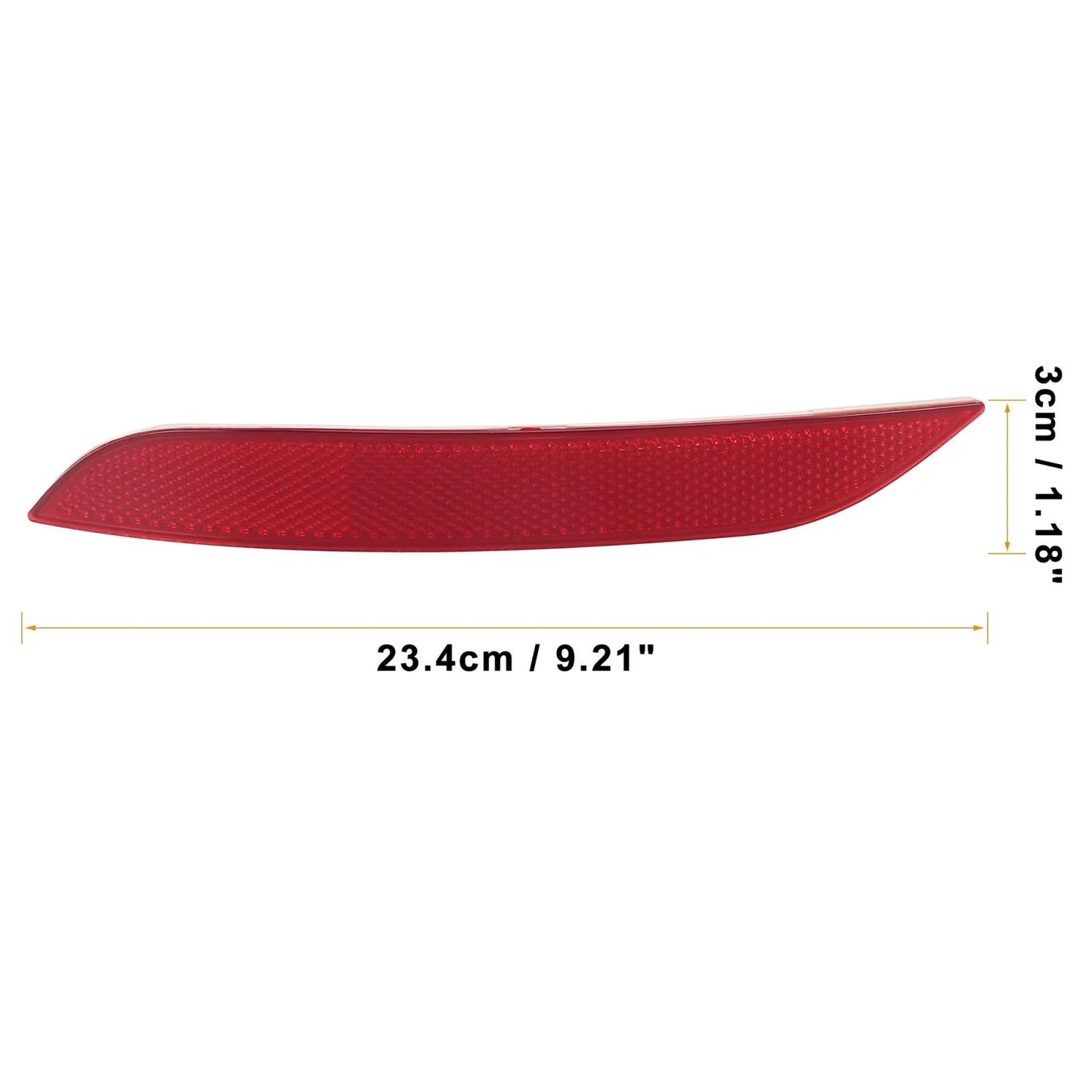 Pair Rear Bumper Reflector Strips Left & Right for BMW