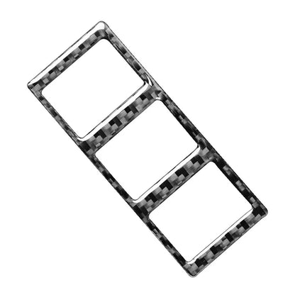 Interior Mode Switch Cover Trim for Toyota Tundra (2014–2021) Carbon Fiber Black