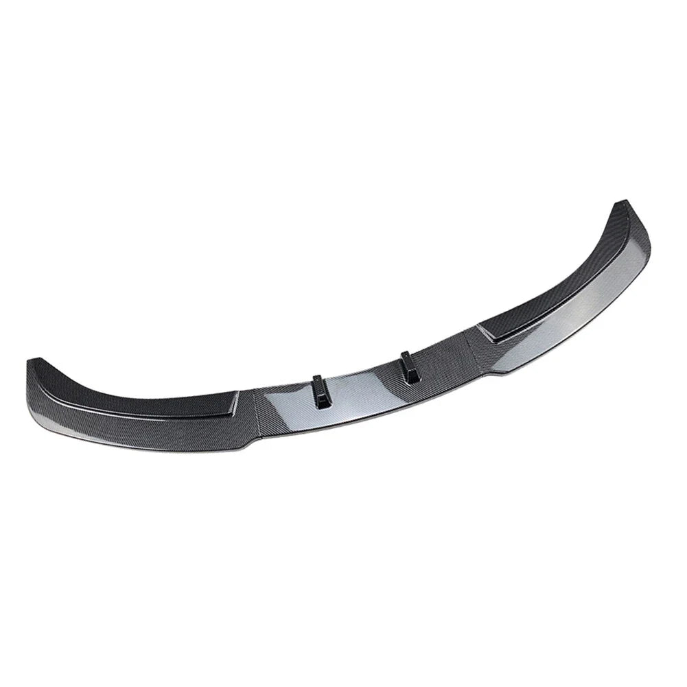 Carbon Black Front Bumper Lip Spoiler for BMW 3 Series E90 E91 (2005-2008)