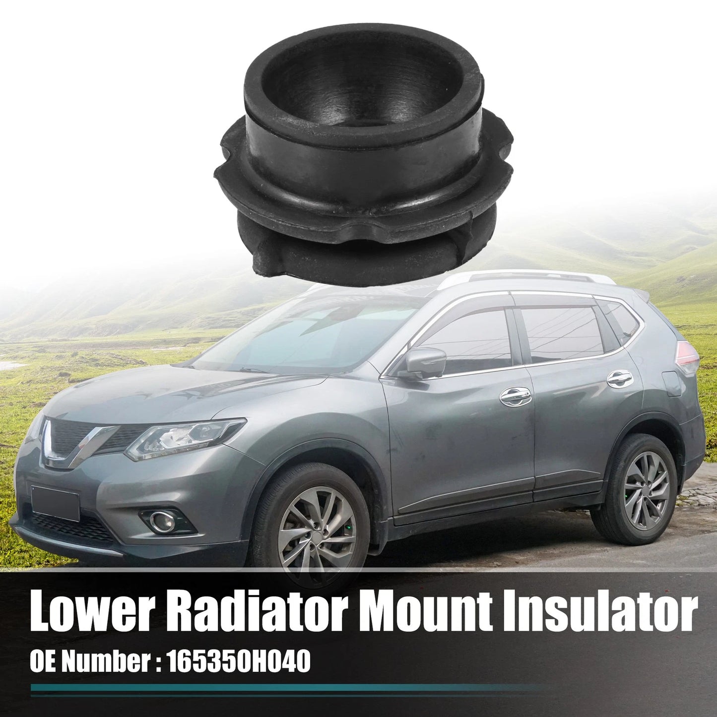 Radiator Bottom Lower Mount Rubber Cushion Bushing for Toyota (No. 165350H040)