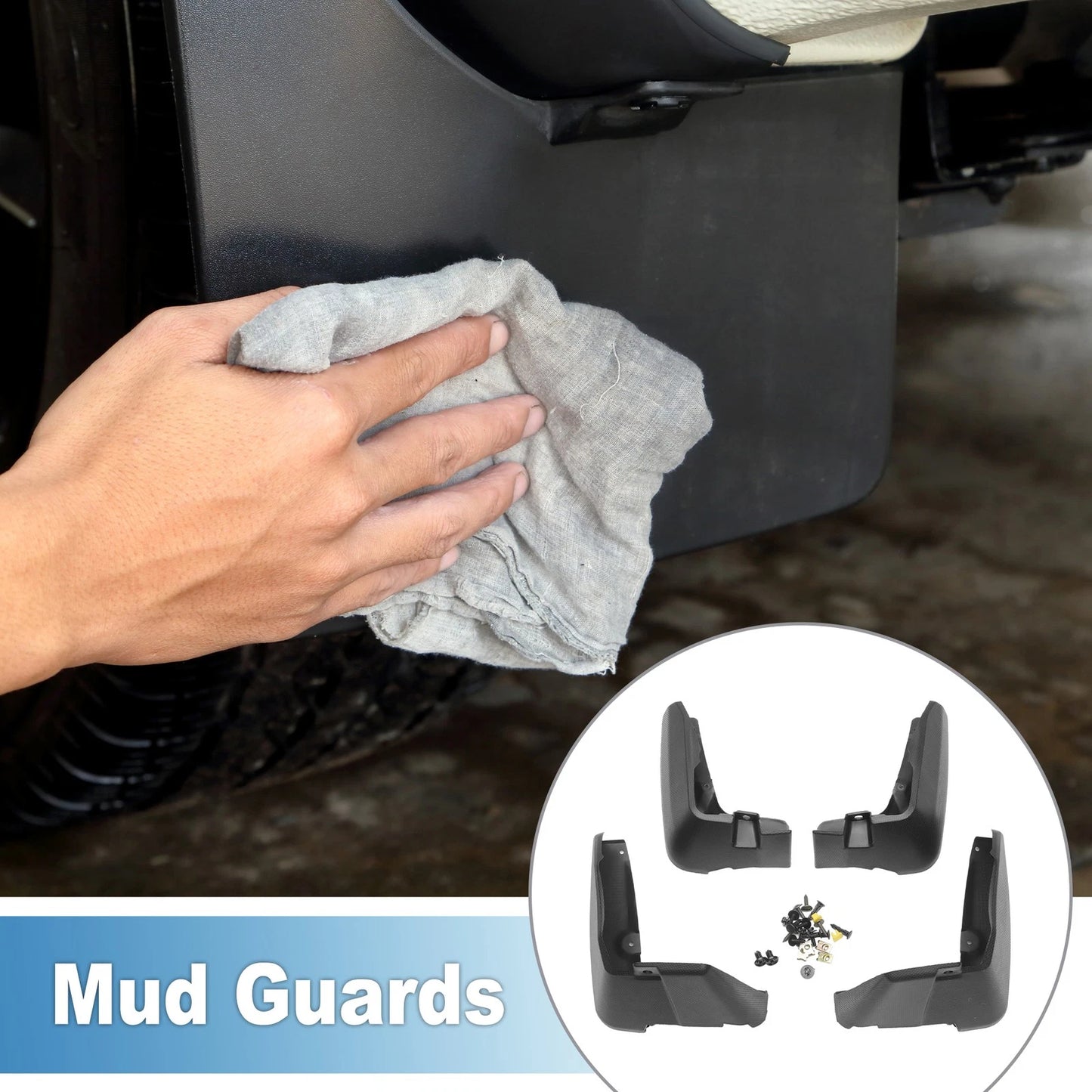 Mud Flap Splash Guard for Subaru Crosstrek (2016–2020)