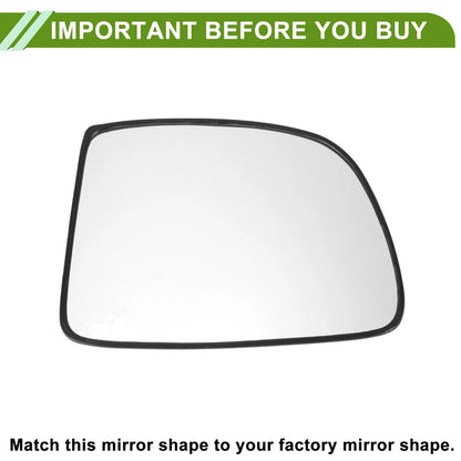 Right Mirror Glass Replacement for KIA Carens (2006–2012) No. 876211D900