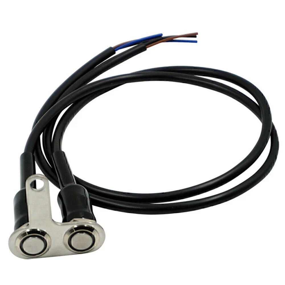 12V Red LED Motorcycle Handlebar Switch - Waterproof