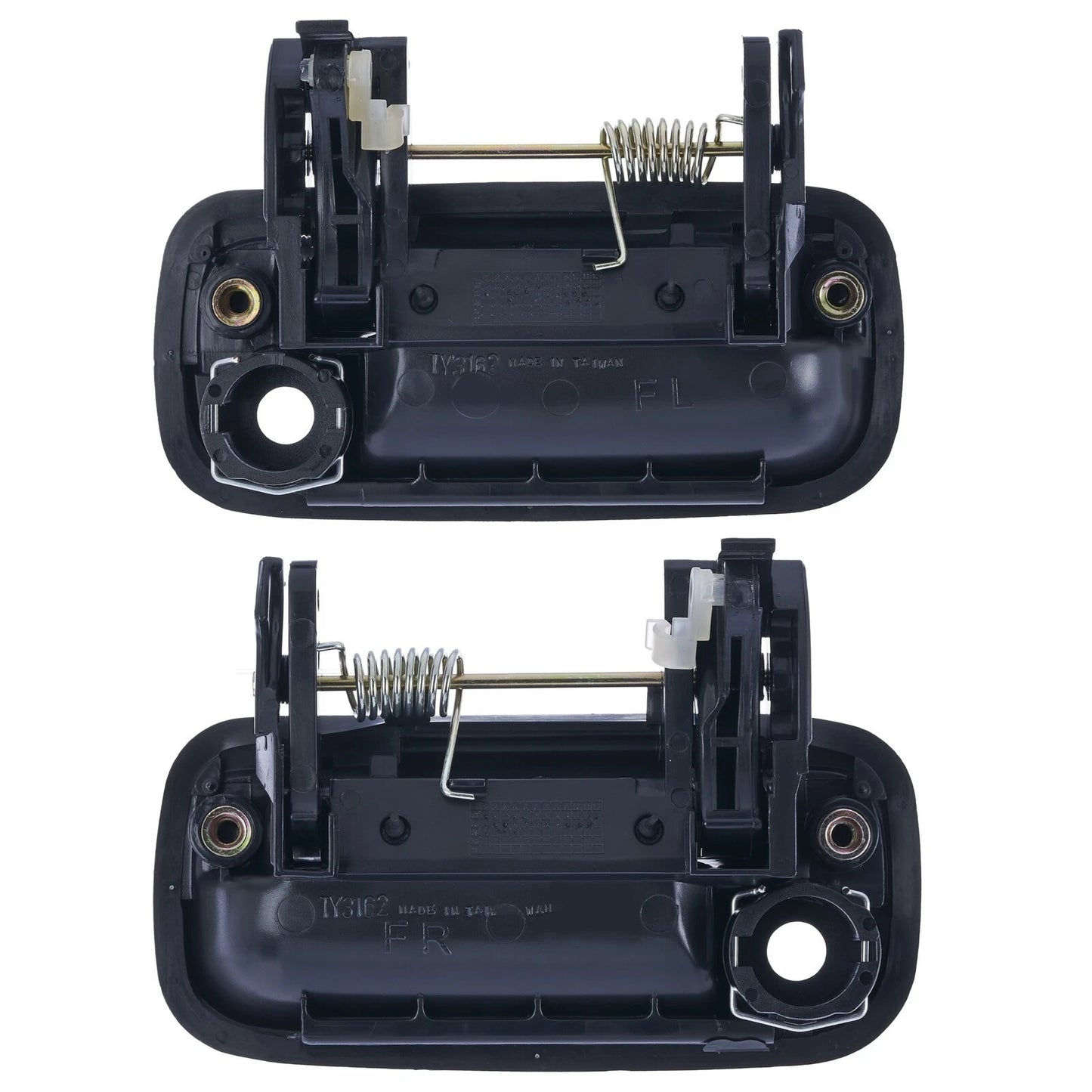 Set of 4 Outer Door Handles for Toyota Hilux (1997–2005) - Black