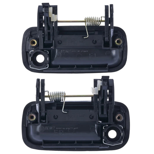 Set of 4 Outer Door Handles for Toyota Hilux (1997–2005) - Black
