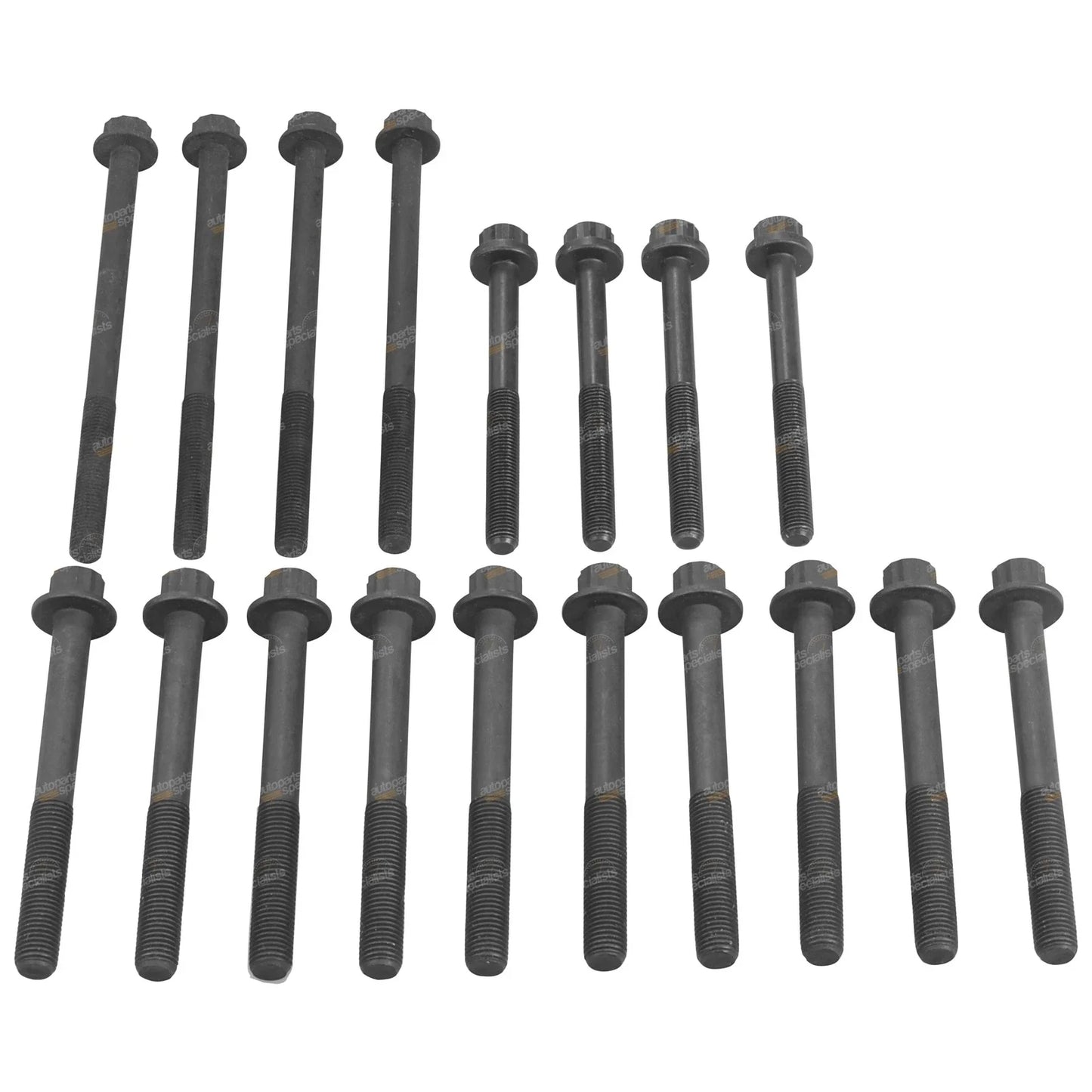 Engine Cylinder Head Bolt Set 4cyl 2.5L 3.0L for Mazda BT50 (2006 - 2011)
