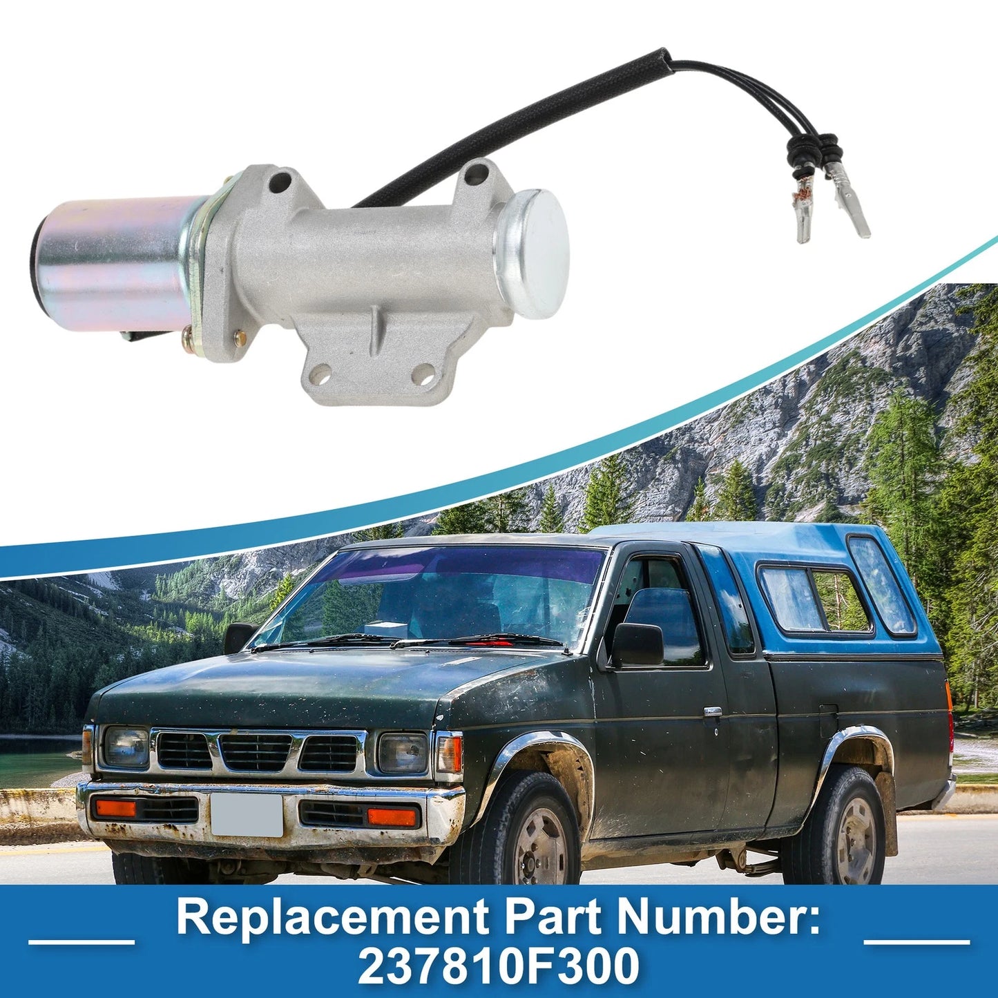 Idle Air Control Valve for Nissan Pickup (1995–1997) No. 23781-0F300