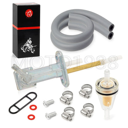Fuel Valve Petcock kit for Kawasaki Bayou 220 KLF220 (1988–2002)