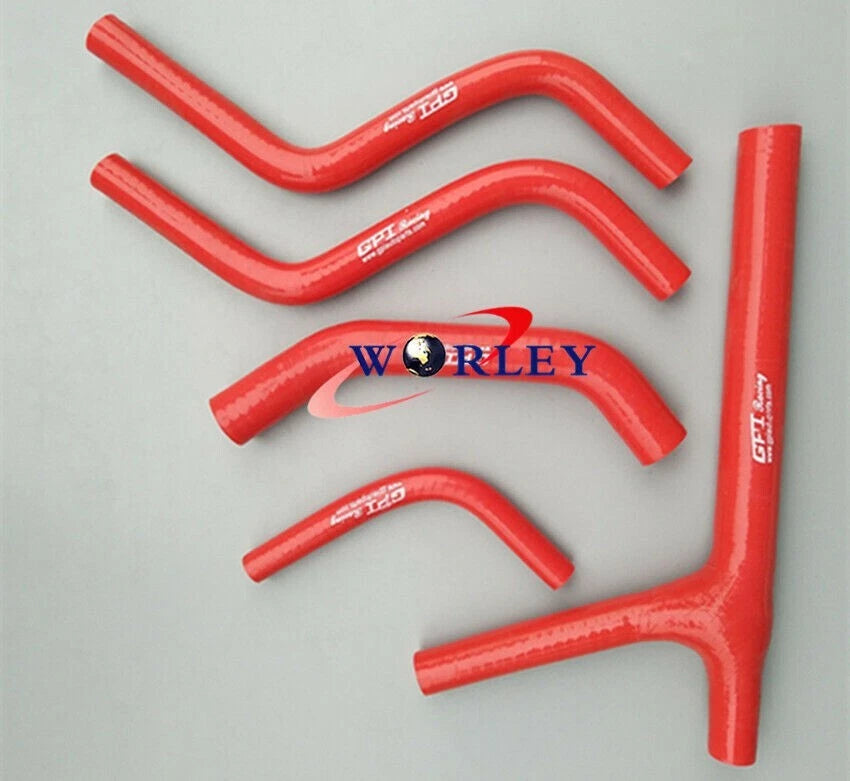 Silicone Radiator Hose for Honda CR125R (1987–1988) - Blue