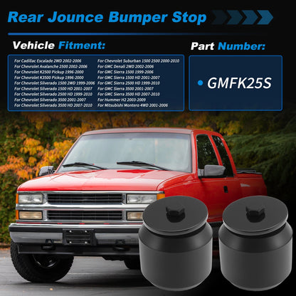 Suspension Bump Stop for Cadillac Escalade 2WD (2002–2006) No.GMFK25S