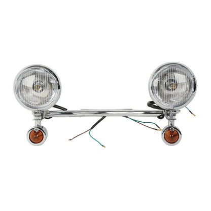 Passing Turn Signal Fog Lights for Harley Honda Yamaha Suzuki Cruiser
