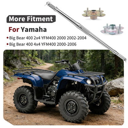 Rear Axle Shaft & Hubs Kit for Yamaha Big Bear 400 (2000–2006)
