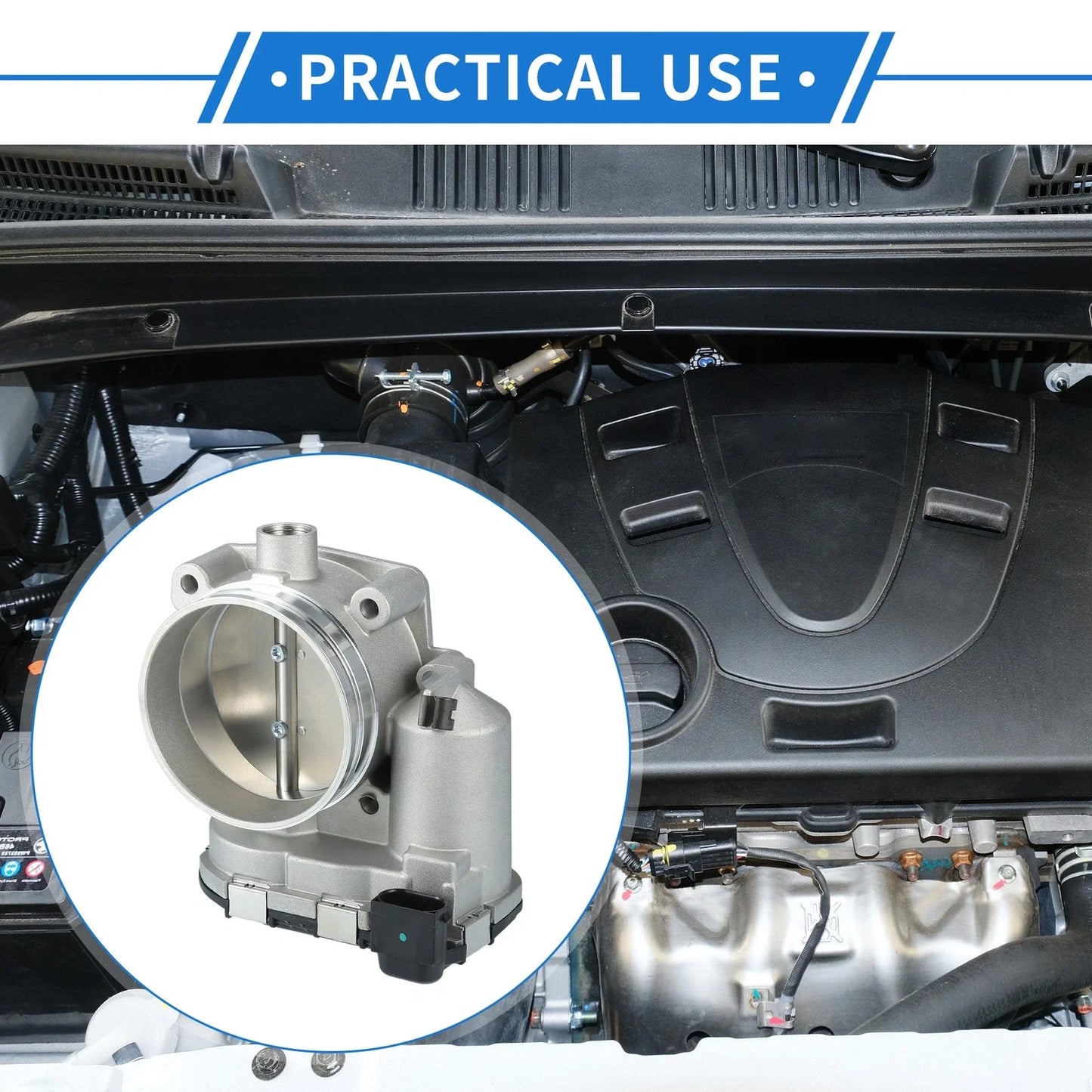 Throttle Body for Porsche 911 3.4L 3.6L 3.8L H6 (1999-2016)