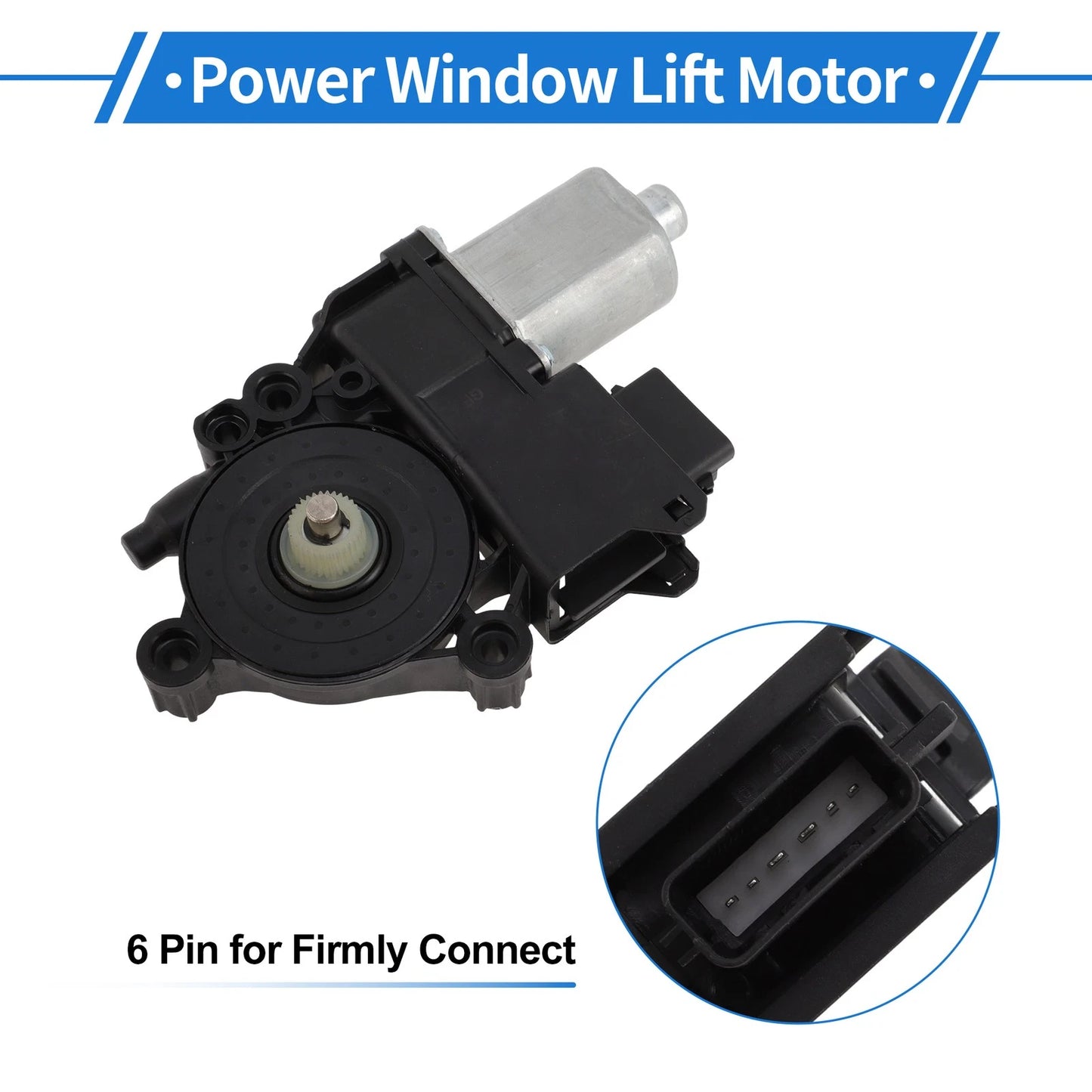 Power Window Regulator Lift Motor No.82450M6020 for Kia Forte (2018–2022)