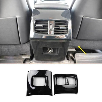 Glossy Black Rear AC Vent Cover Trim for Lexus ES300h ES350 (2013–2018)