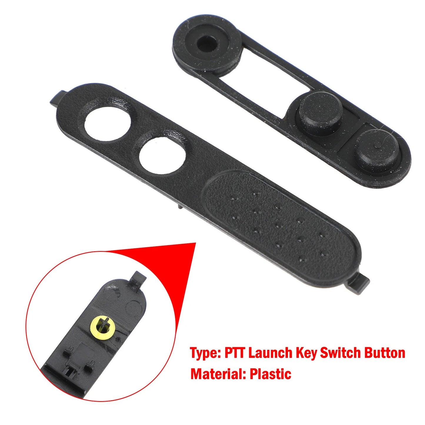 G-Shape PTT Mic for Hytera AP510 AP580 BP560 BP510 (2010–2023)