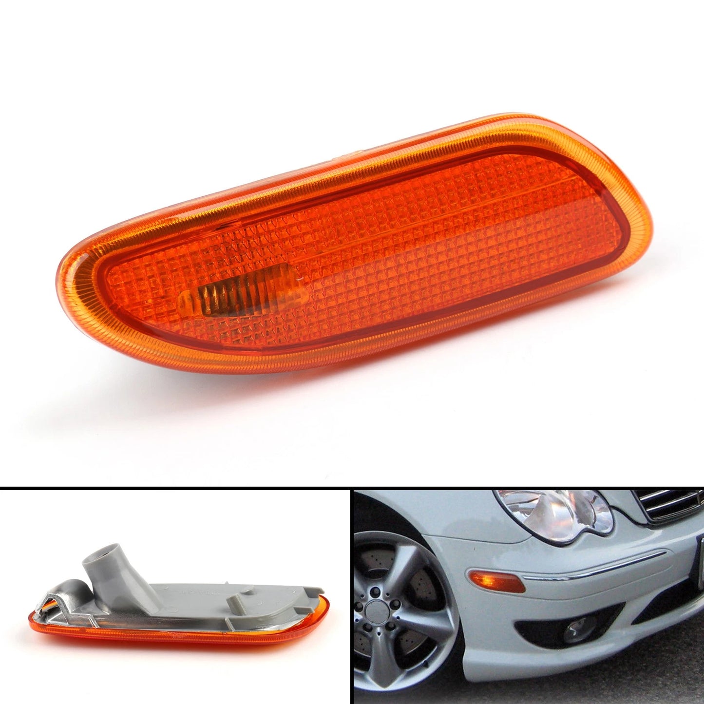 Right Side Marker Lamp Turn Signal Light Housing 63137406370 for Mini F60 (2016–2021)