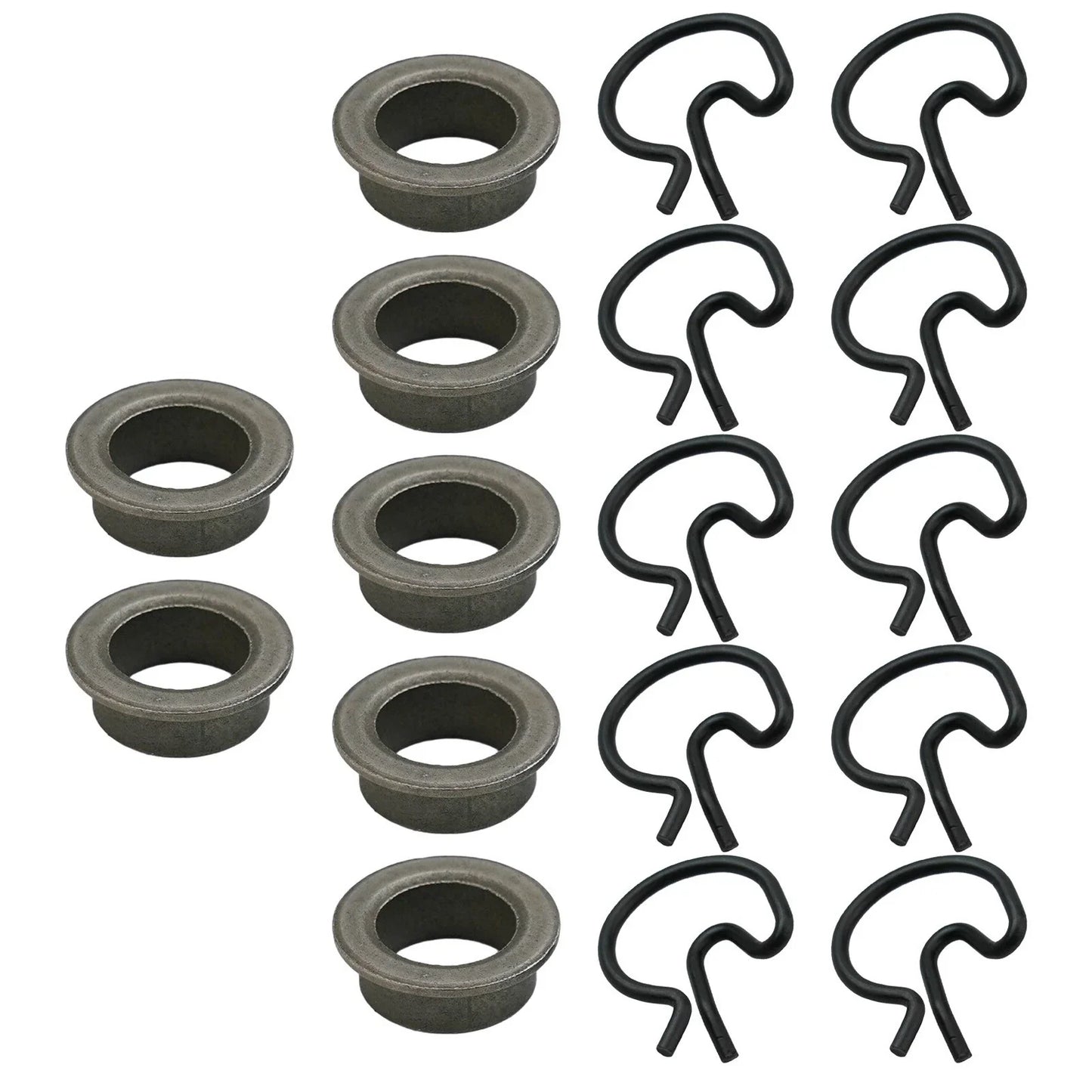 Complete Set Manual Transmission Shifter Bushings and Clips
