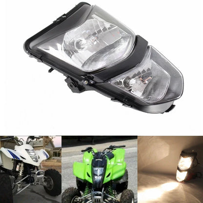 Front Headlight Lamp for Suzuki Quadsport Z400, Kawasaki KFX400 (2003-2008)