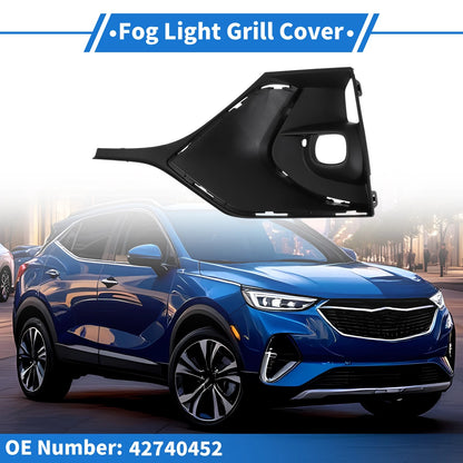 1 Pc Fog Light Grill for Buick Encore GX (2020–2023) No. 42740452 Black