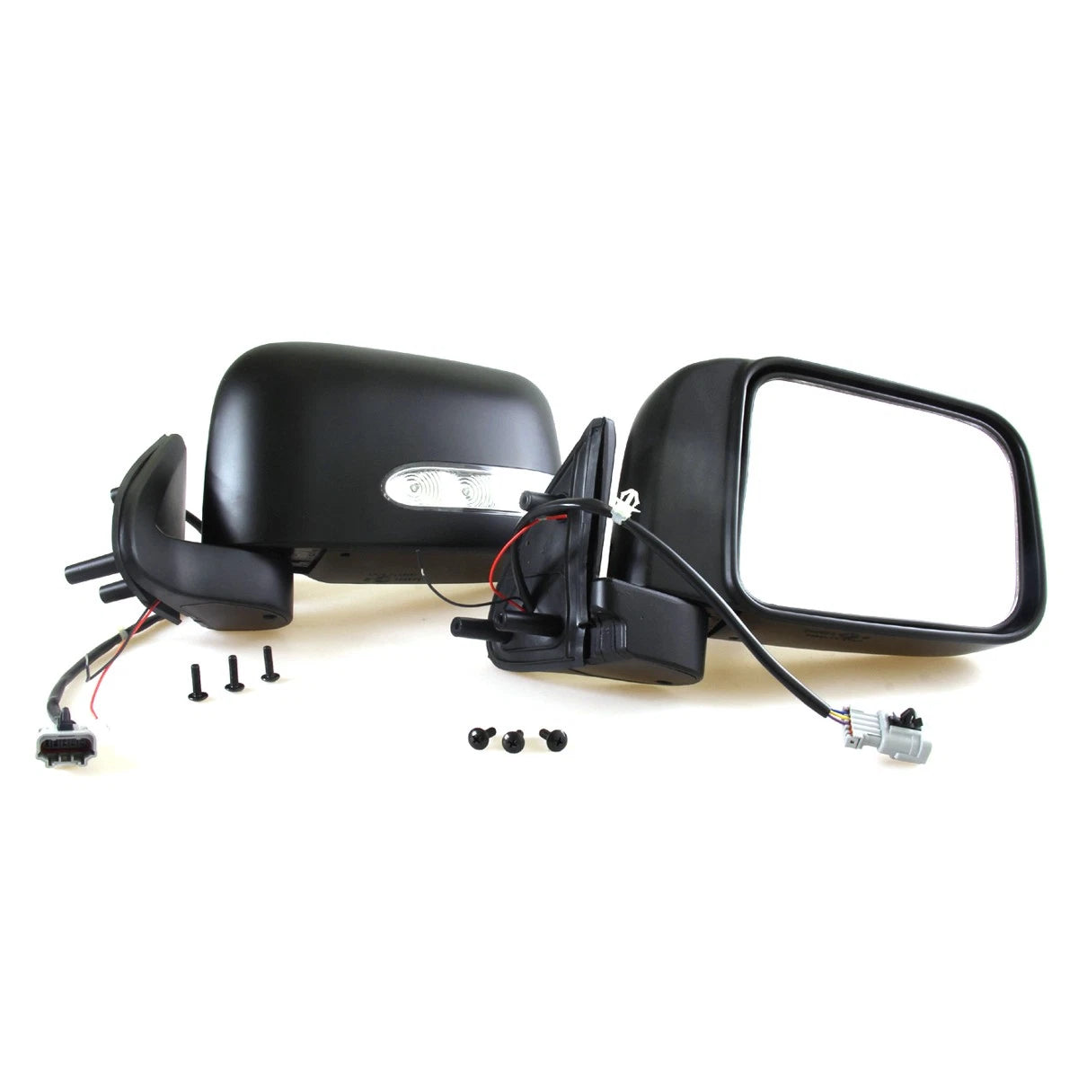 Electric LED Door Mirrors for Nissan D22 Navara Frontier (1997–2004)