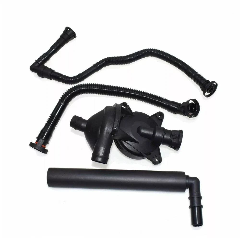 Crankcase Breather PCV Valve w/ Hose Kit for BMW E46 318i/E90/Z4 (2005–2008)