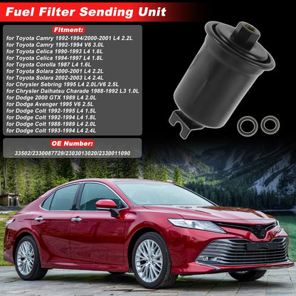 Fuel Filter Assembly for Toyota Camry (1992–1994, 2000–2001) No. 33502