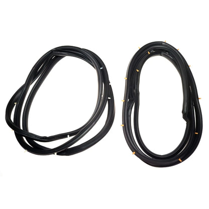 Rear Door Weatherstrip Seal Pair for Toyota Starlet Hatchback (EP70–EP71)