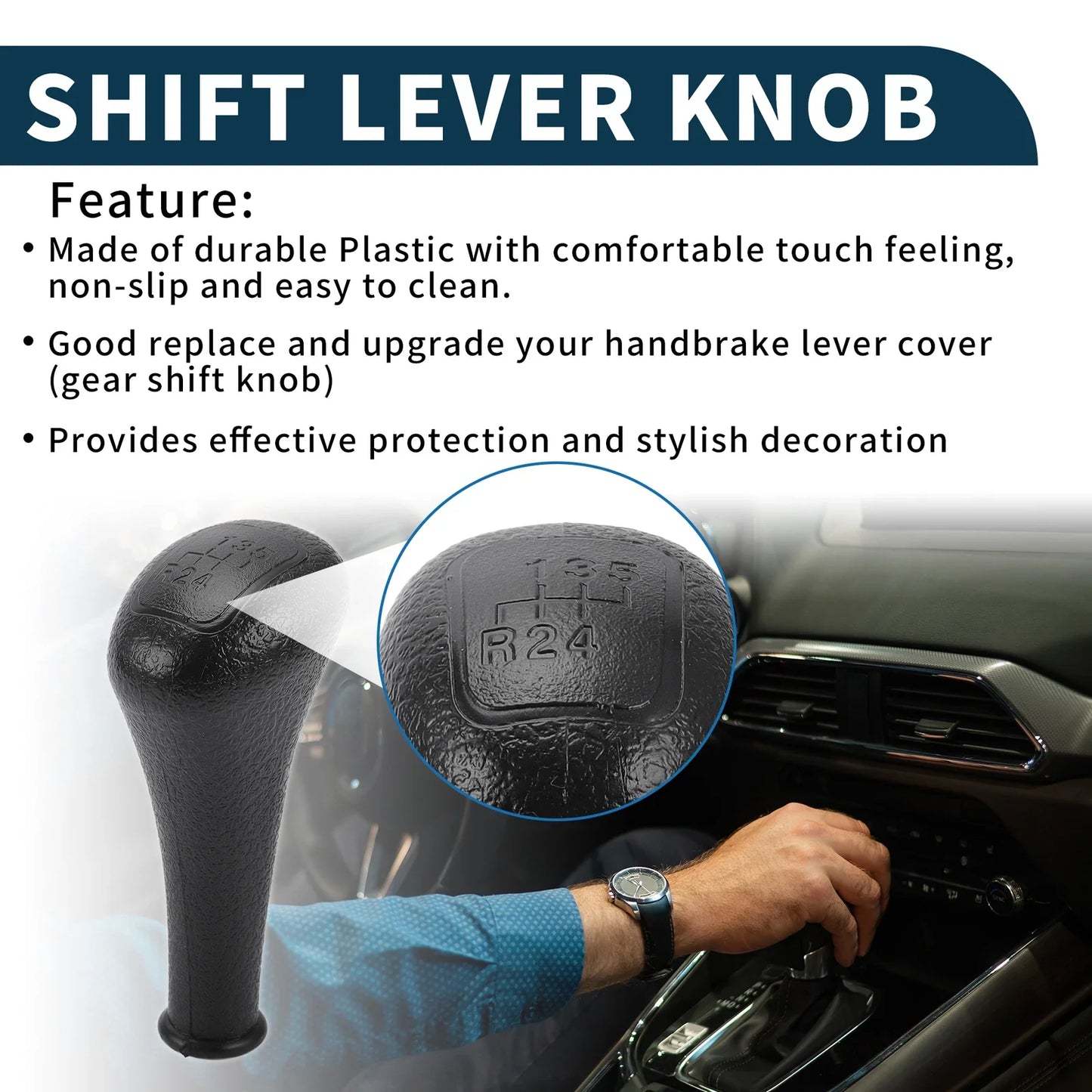 5 Speed Manual Gear Shifter Knob for Mercedes-Benz E-Class (1994)
