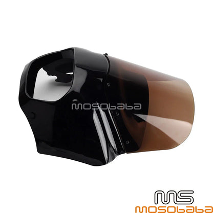 Smoke Windshield Headlight Fairing for Harley Softail Fat Bob (2018-2023)