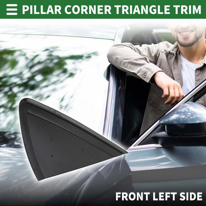 Front Left Pillar Corner Triangle Trim for VW Polo (2006–2013) No. 6R0853273A