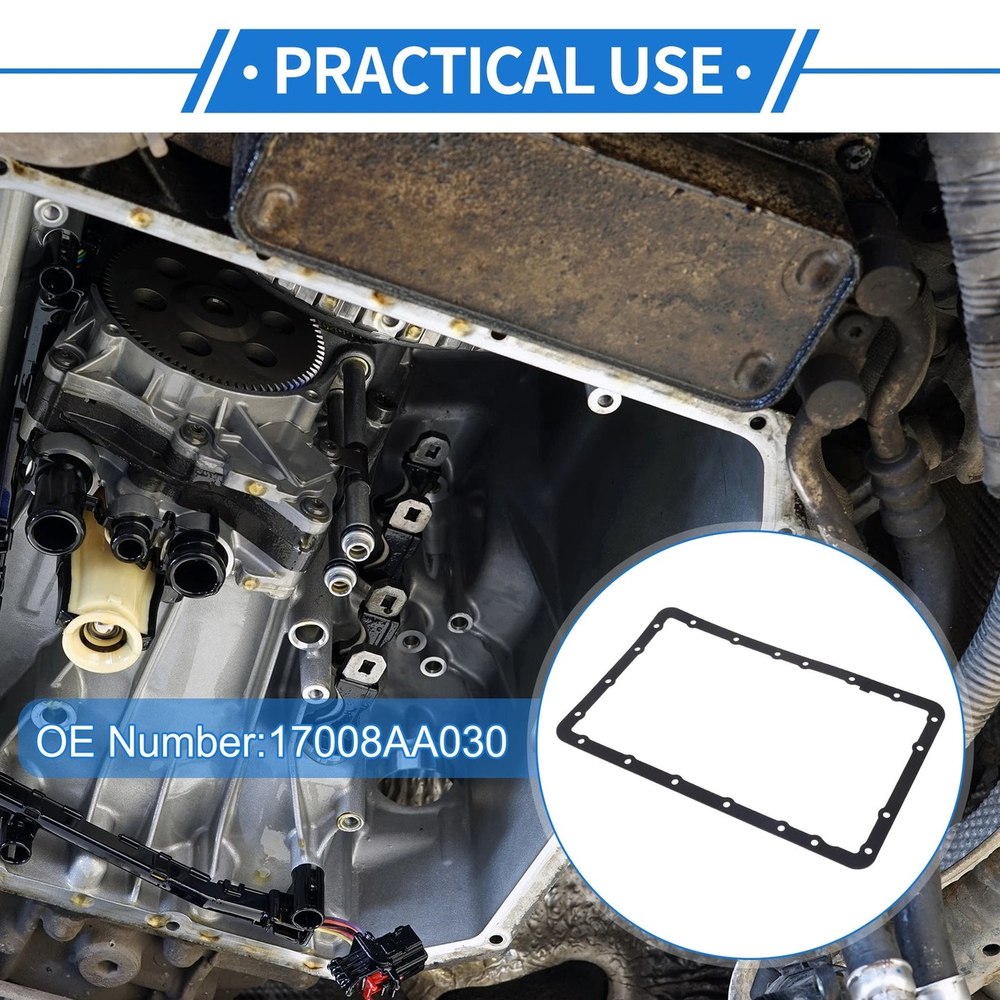 Transmission Filter Oil Pan Gasket for Subaru BRZ (2013–2020) No.17008AA030