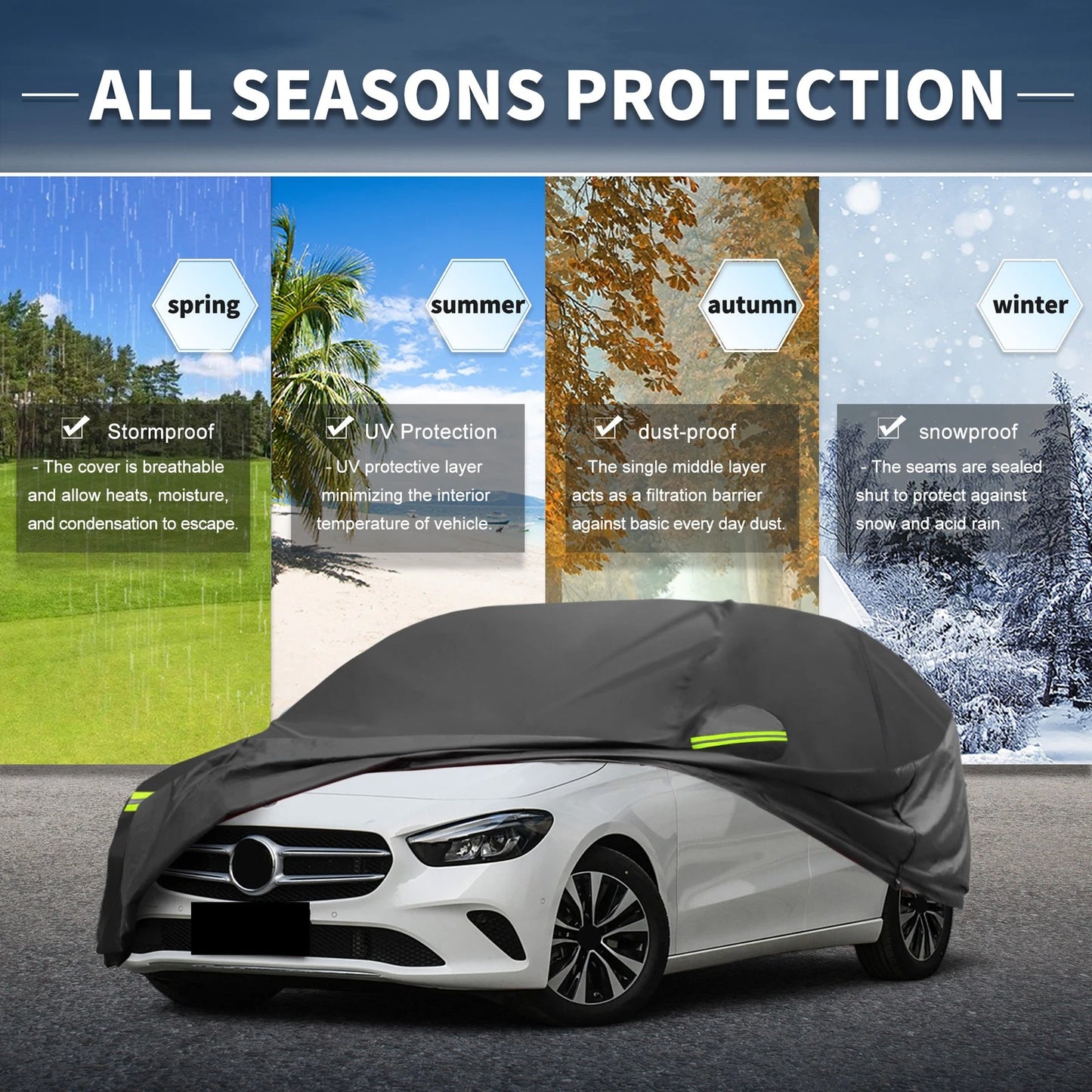 Waterproof Car Cover for Mercedes-Benz B-Klasse W246 W247 (2011–2022)
