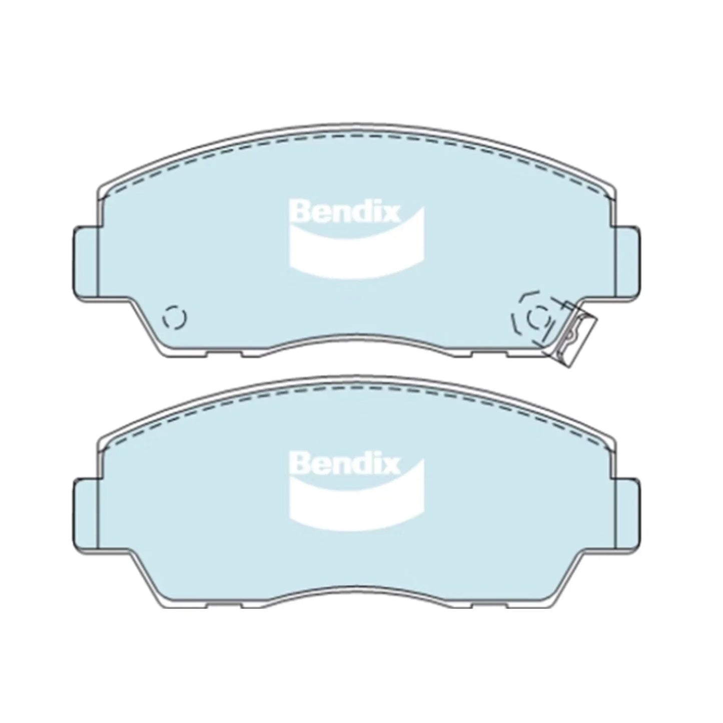 4WD Front Disc Brake Pad Set for Ford Courier PB PC (1985-1996)