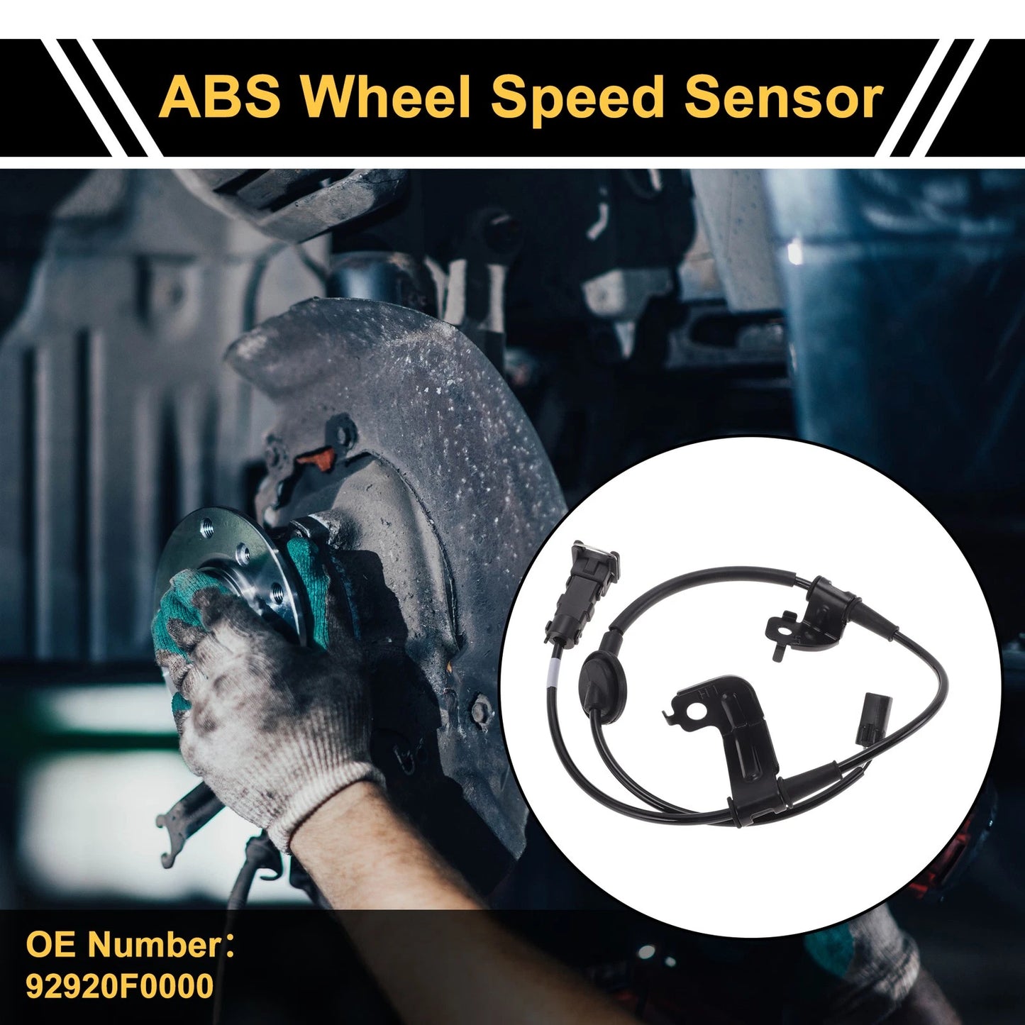 ABS Wheel Speed Sensor No. 92920F0000 for Hyundai Elantra (2017–2020)