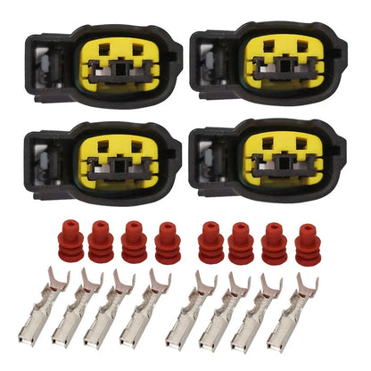 Set of 4 Ignition Coil Connector Plugs for Hyundai Nissan Kia