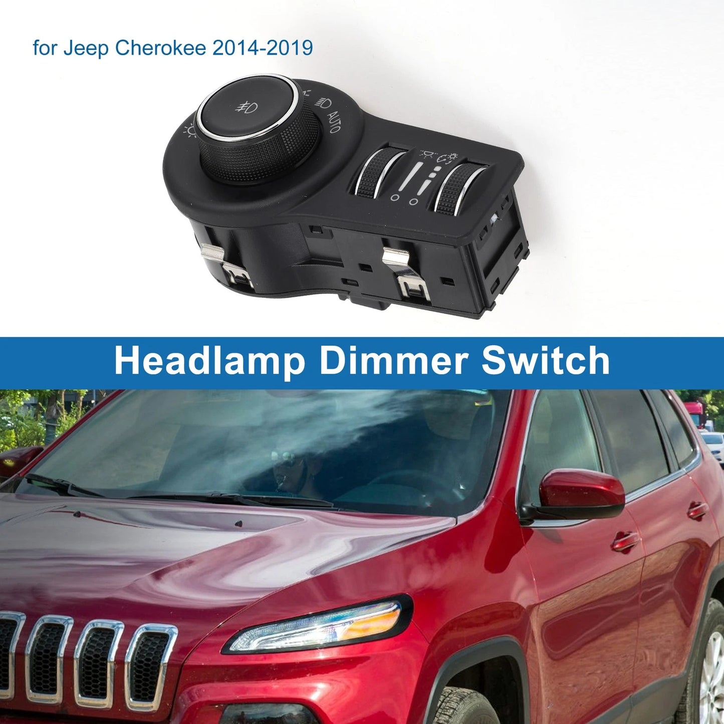 Headlight Switch for Jeep Cherokee (2014–2019) No.68154356AA/AB/AC