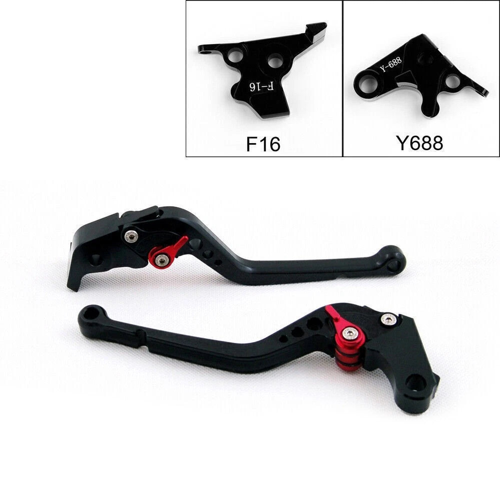 Short Brake Clutch Lever for Honda CB600F Hornet / CBR600F (2007–2013) Silver