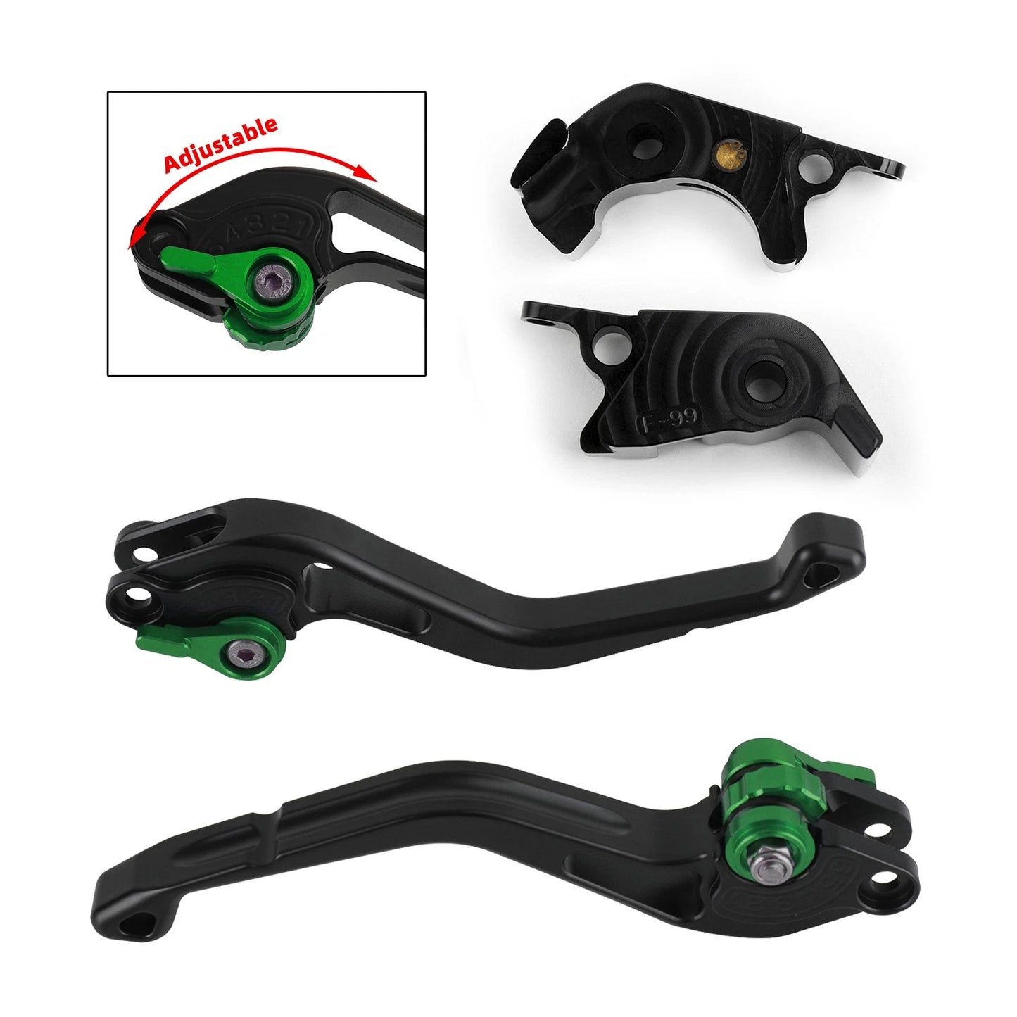 CNC Carbon Fiber 10mm Swingarm Coil for Kawasaki ZX6R ZX10R ZX12R ZX14R (2010–2014)