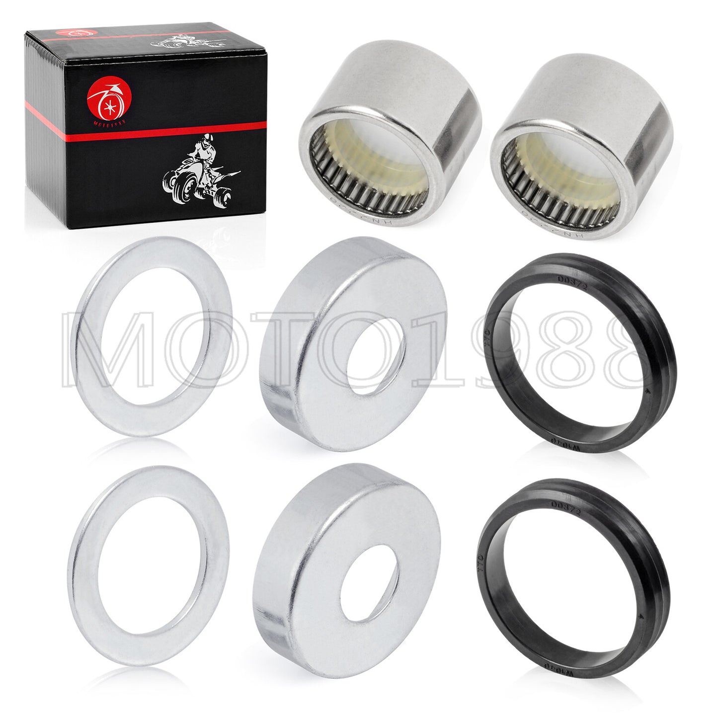 Rear Swingarm Bearing Seal Caps Kit for Yamaha Warrior 350 (1987–2004)