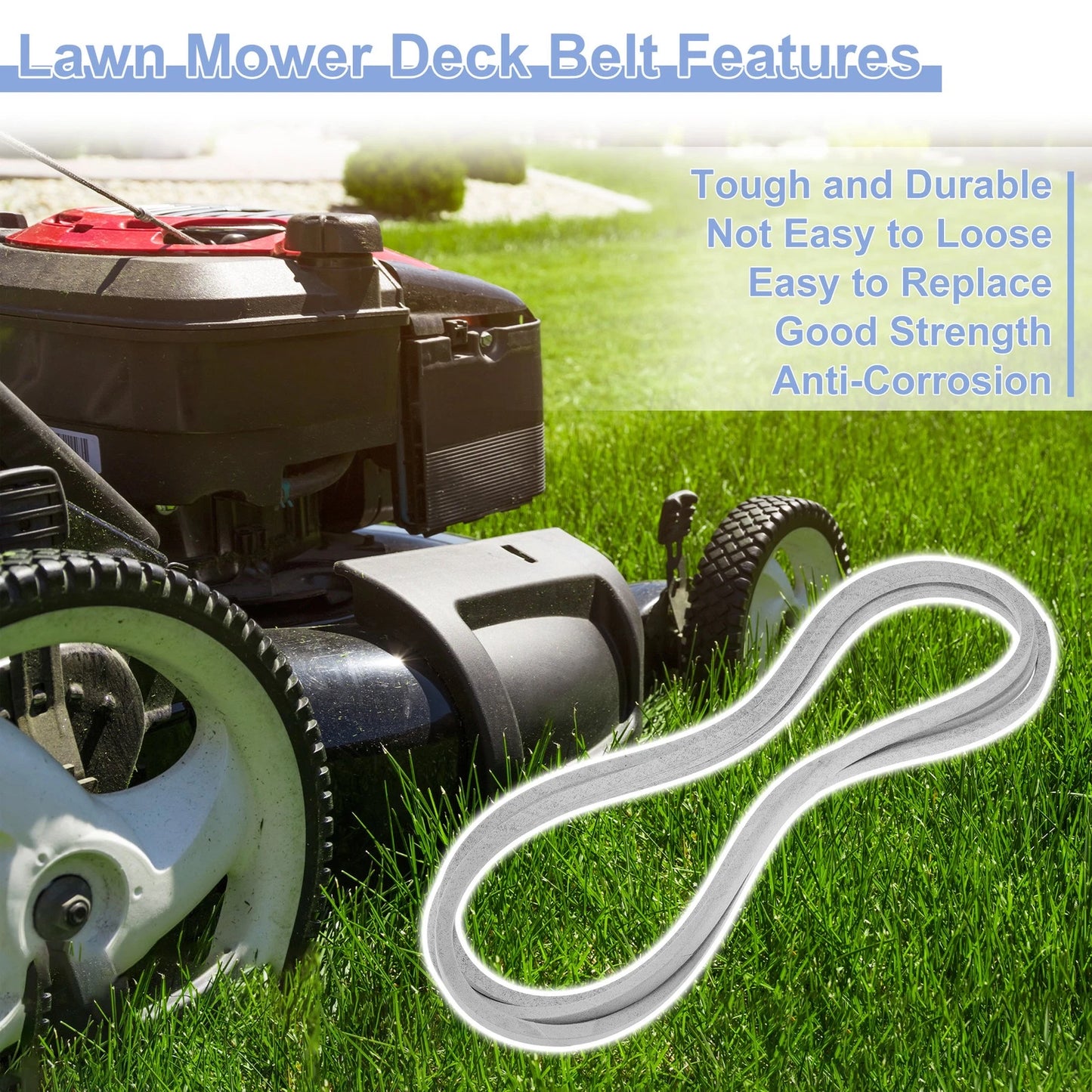 Lawn Mower Deck Belt for John Deere Z720E Z730M Z740R Z760R (No.UC16434)